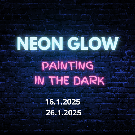 Neon glow - Slikanje v temi